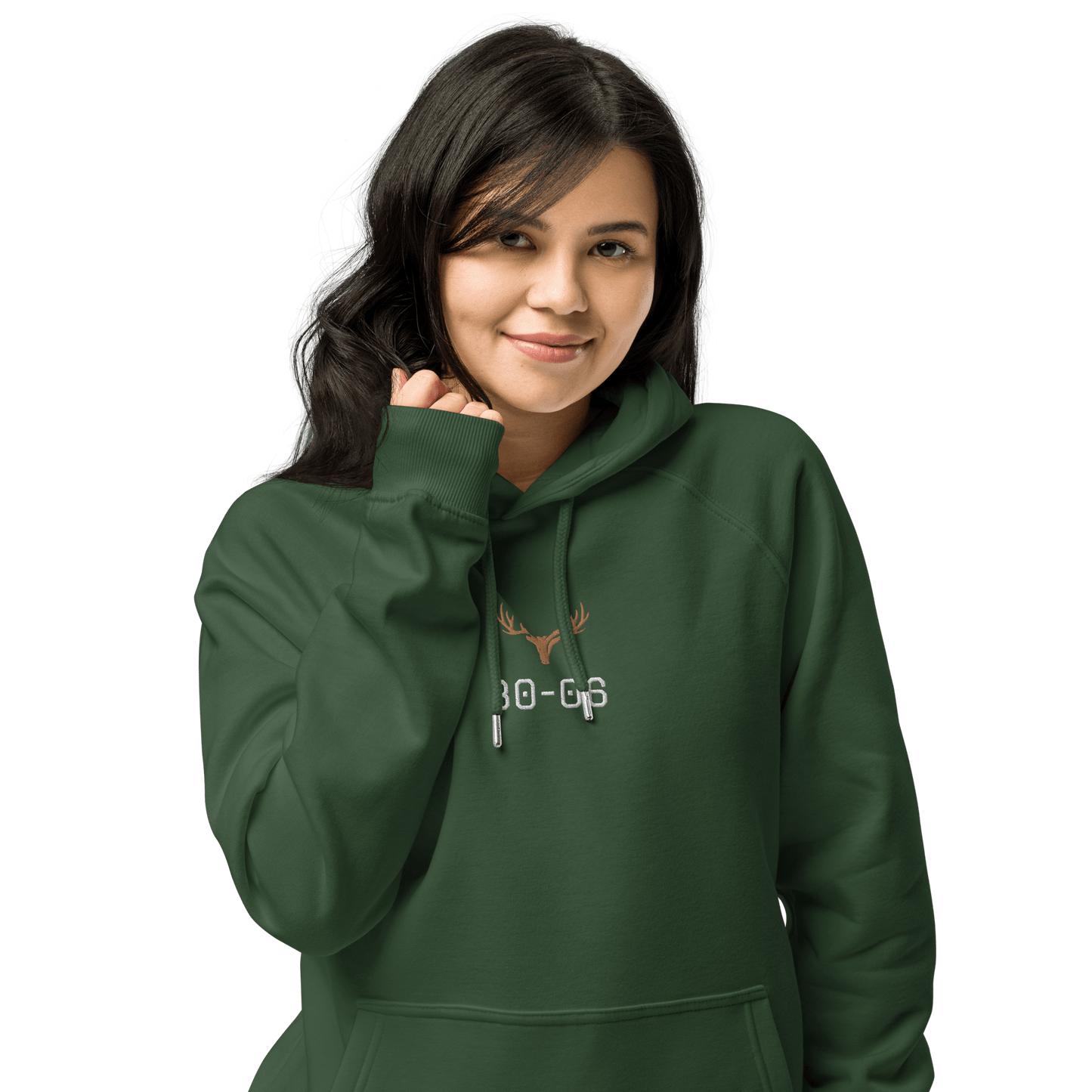 Damen Jagd Hoodie aus der "Kaliber Serie" 30-06 (bestickt)