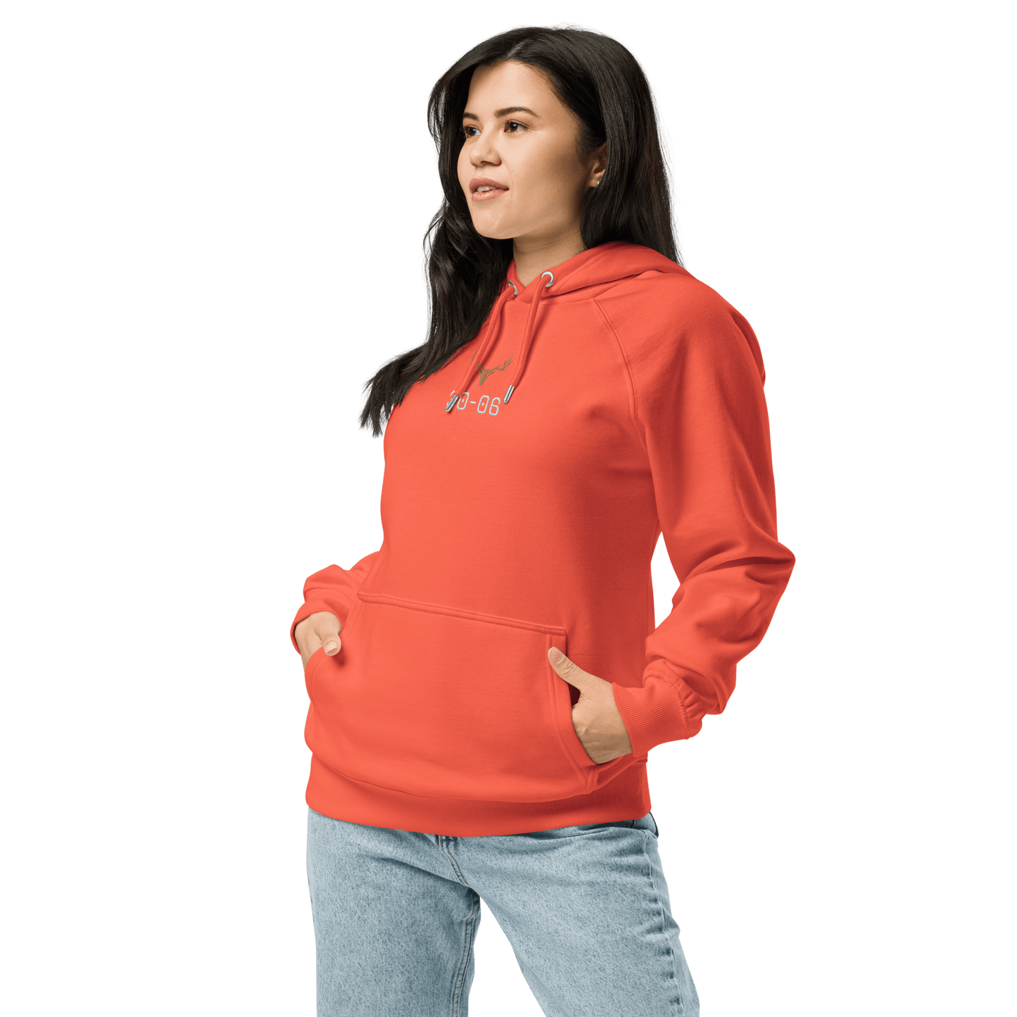 Damen Jagd Hoodie aus der "Kaliber Serie" 30-06 (bestickt)