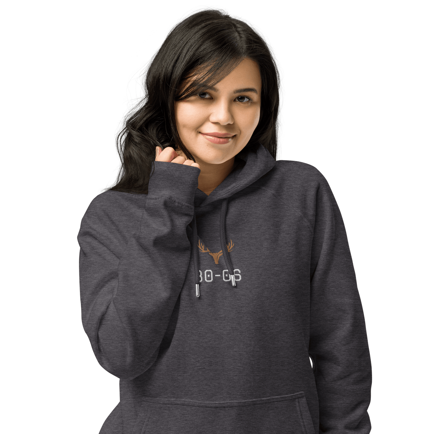 Damen Jagd Hoodie aus der "Kaliber Serie" 30-06 (bestickt)