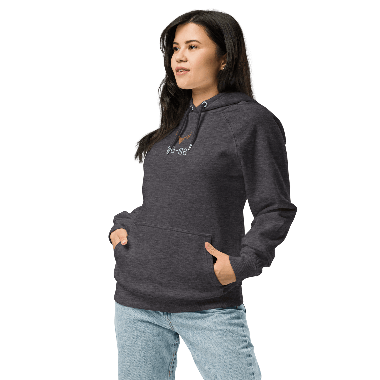 Damen Jagd Hoodie aus der "Kaliber Serie" 30-06 (bestickt)
