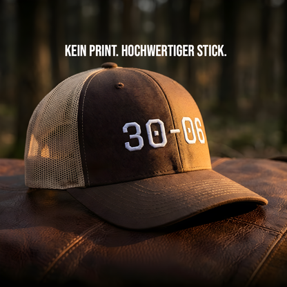 Jagd-Cap bestickt – Kaliber 8x57 | Premium Edition