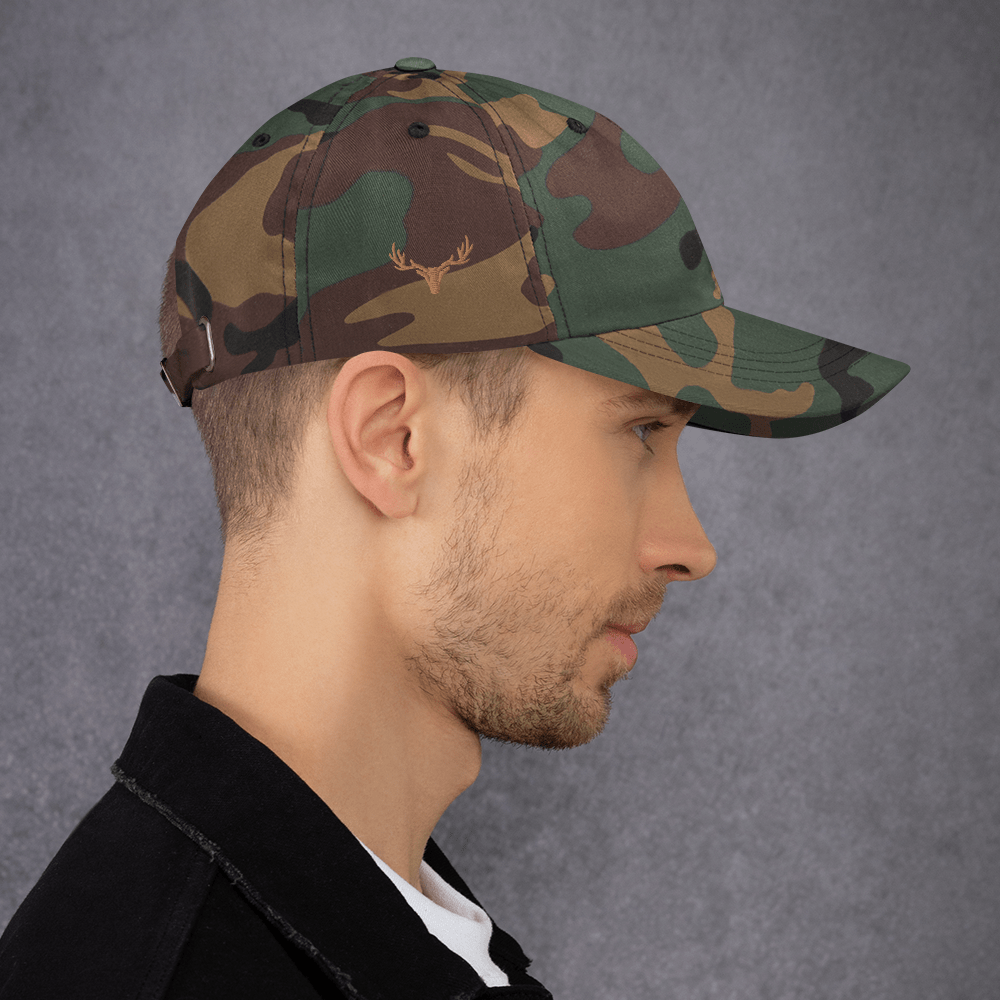 Jagd Dad-Hat bestickt mit Logo