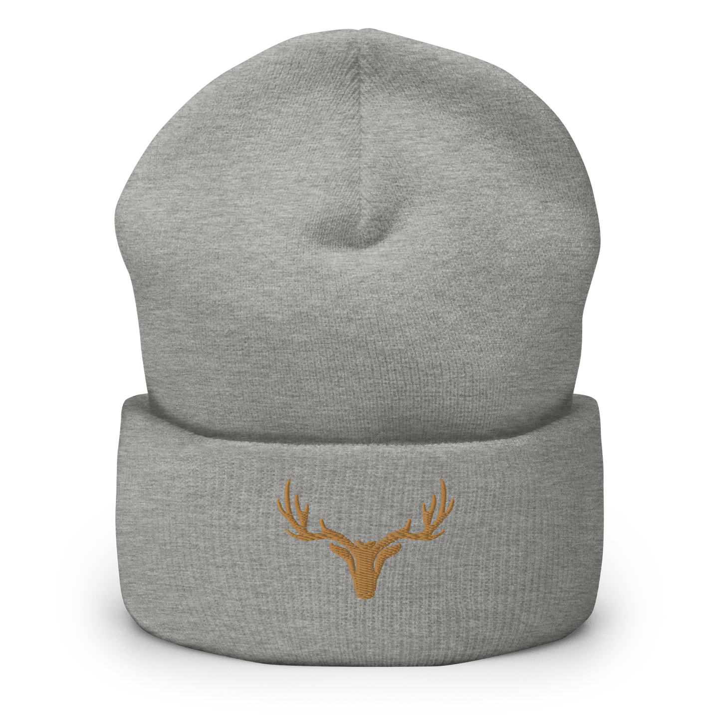 Umgeschlagene Jagd Beanie mit Logo