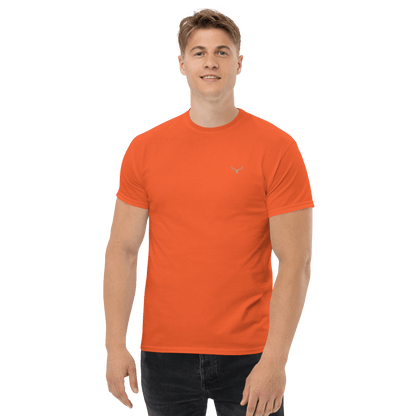 Klassisches Jagd Herren-T-Shirt mit Jagd Logo (bestickt, Farben wählbar)