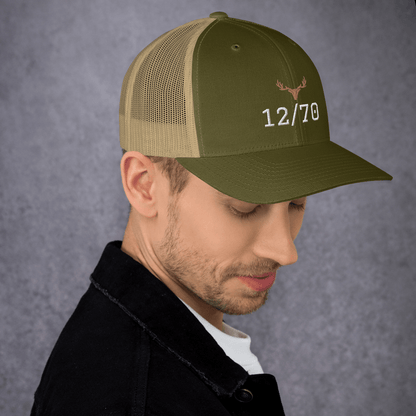 Jagd Cap bestickt [Kaliber 12/70]