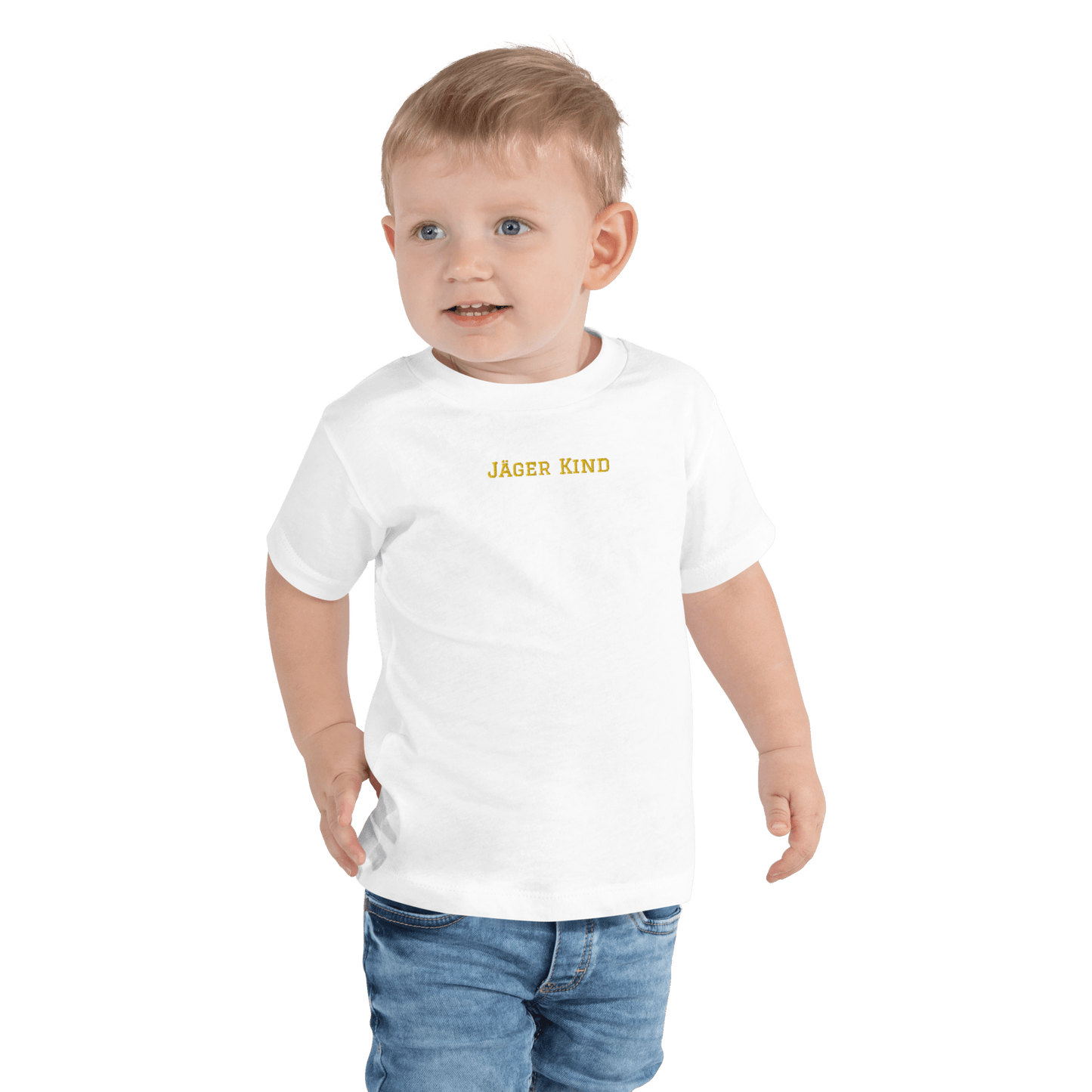 Kurzärmeliges Jagd T-Shirt für Kleinkinder "Jäger Kind"