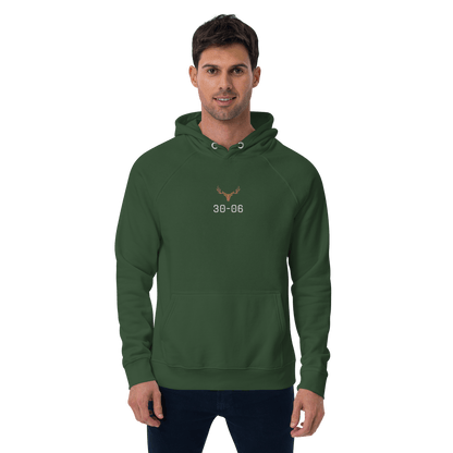 Herren Jagd Hoodie aus der "Kaliber Serie" 30-06 (bestickt)