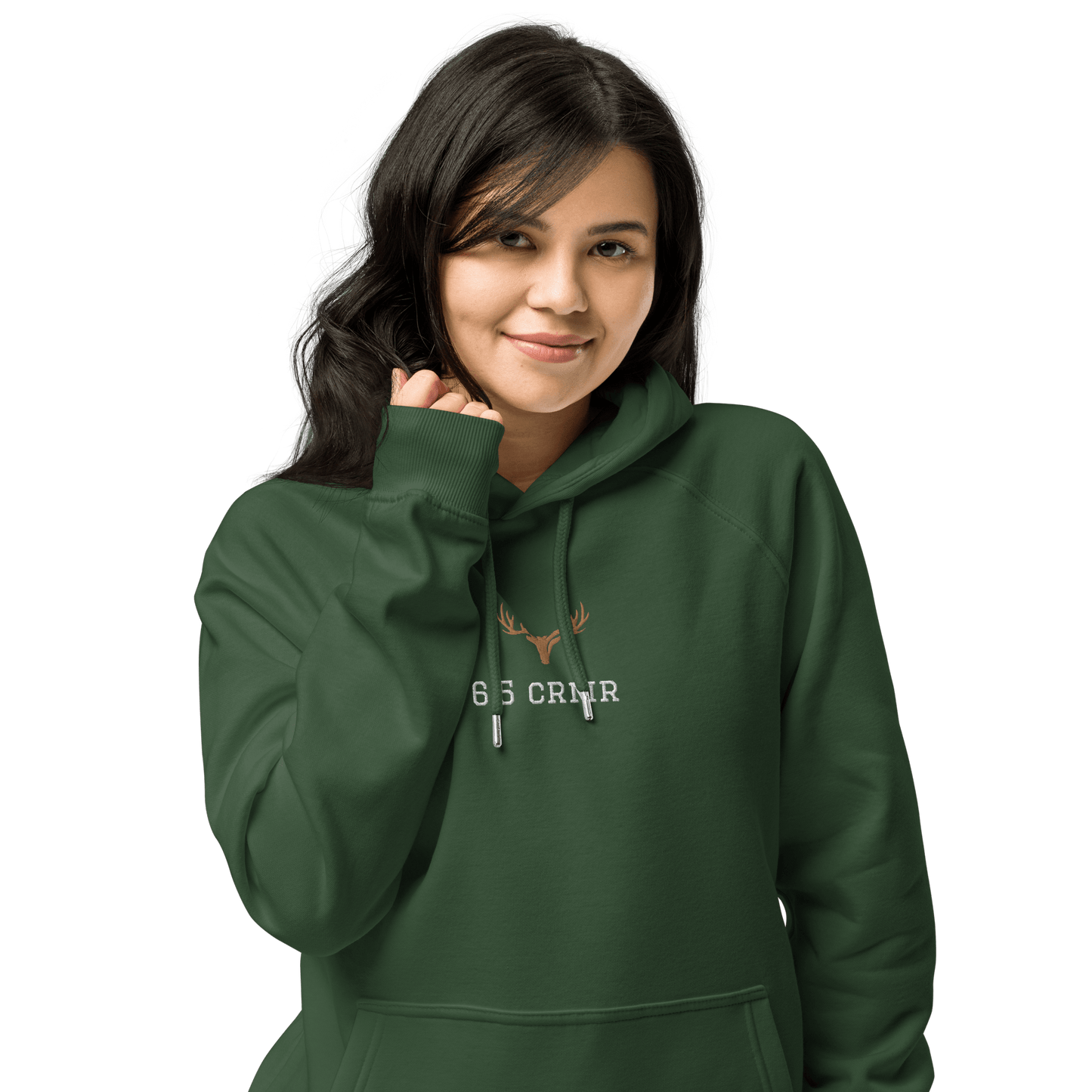 Damen Jagd Hoodie aus der "Kaliber Serie" 6,5 creedmoore (bestickt)