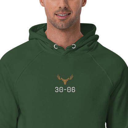 Herren Jagd Hoodie aus der "Kaliber Serie" 30-06 (bestickt)