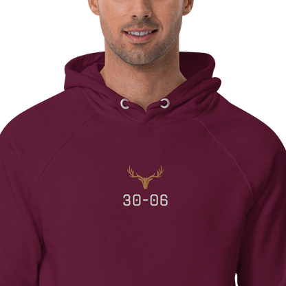 Herren Jagd Hoodie aus der "Kaliber Serie" 30-06 (bestickt)