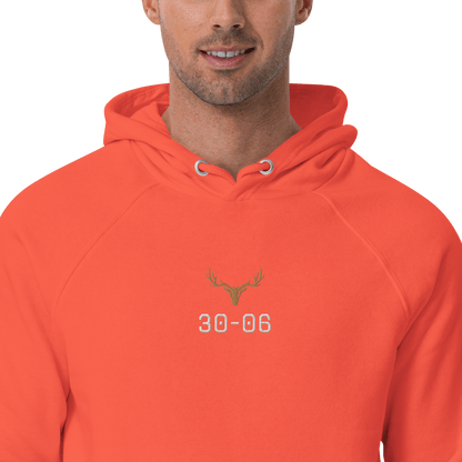 Herren Jagd Hoodie aus der "Kaliber Serie" 30-06 (bestickt)