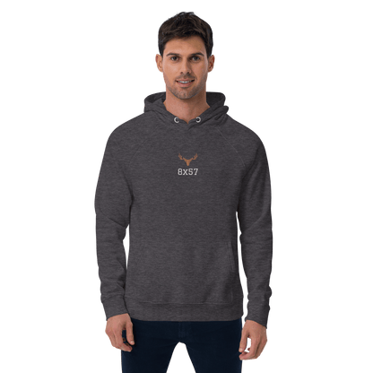 Herren Jagd Hoodie aus der "Kaliber Serie" 8x57 (bestickt)