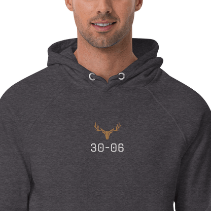 Herren Jagd Hoodie aus der "Kaliber Serie" 30-06 (bestickt)