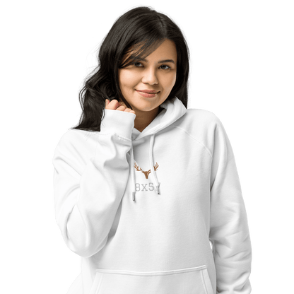 Damen Jagd Hoodie aus der "Kaliber Serie" 8x57 (bestickt)