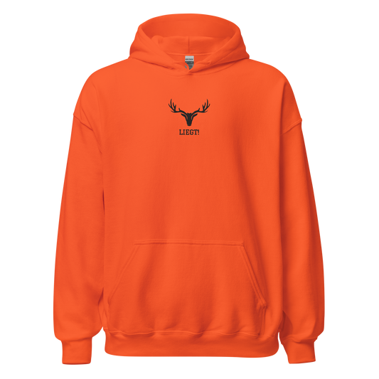 Jagd Hoodie „Liegt“