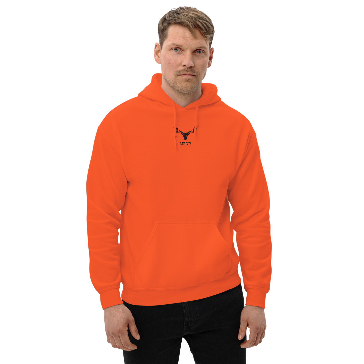 Hoodie „Liegt“ für Jäger